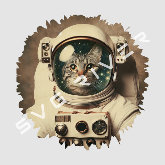 ASTRONAUT CAT PNG