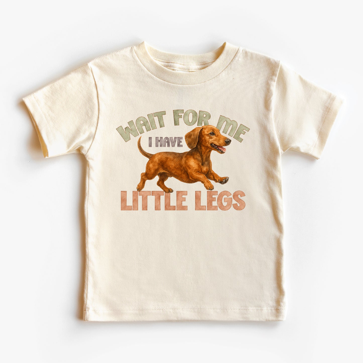 WAIT FOR ME DACHSHUND TEE