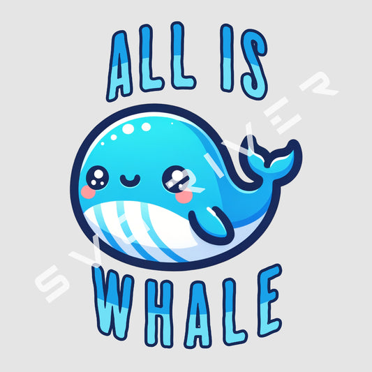 ALL IS WHALE KIDS PNG