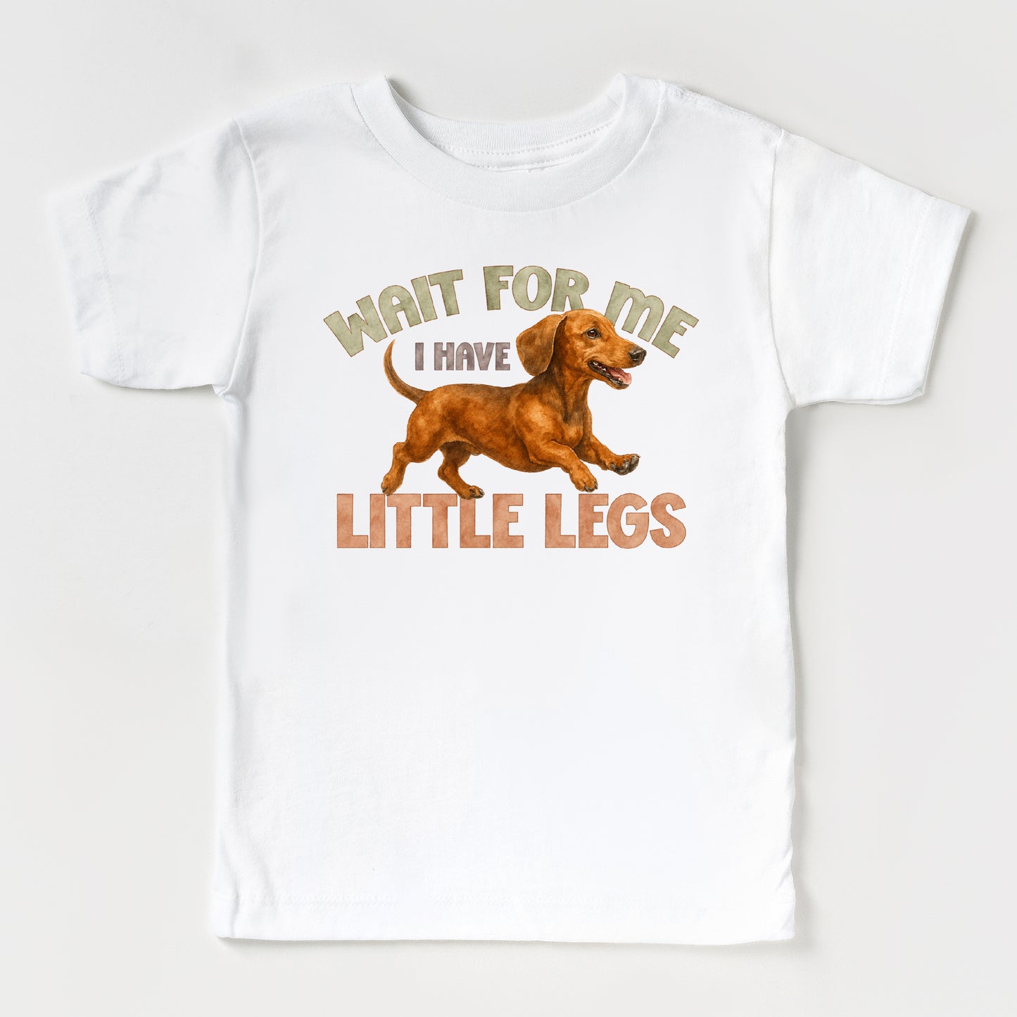 WAIT FOR ME DACHSHUND TEE