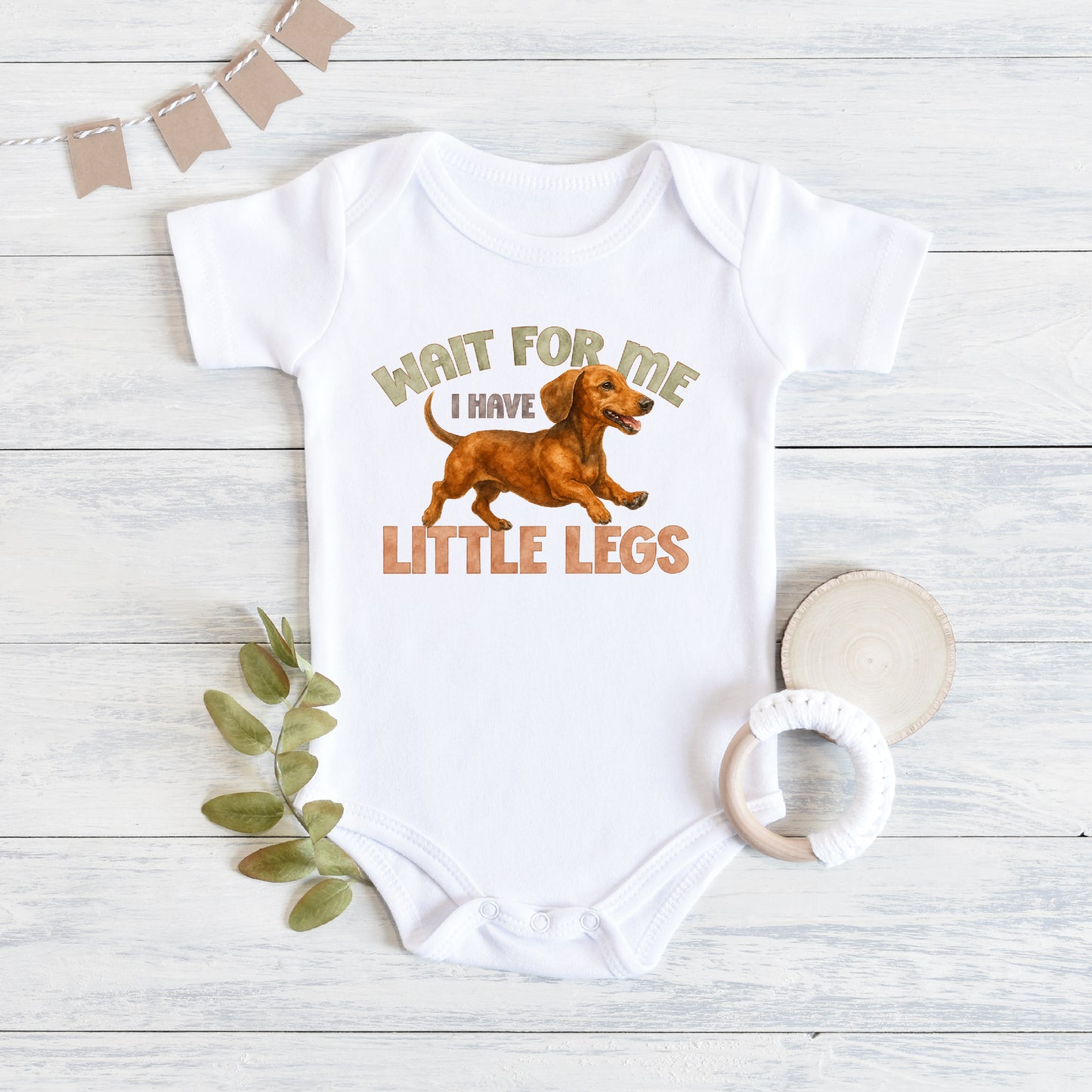 WAIT FOR ME DACHSHUND TEE